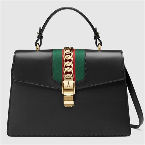 gucci sylvie top handle bag.